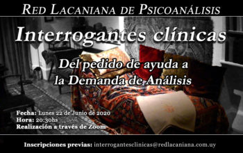 «Del pedido de ayuda a la Demanda de Análisis»