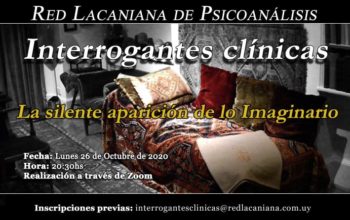 «La silente aparición de lo Imaginario»